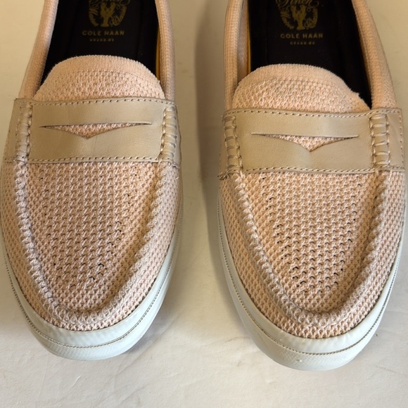 Cole Haan Pinch Penny Pale Pink 
Fabric Upper Women’s Loafer - Picture 4 of 10